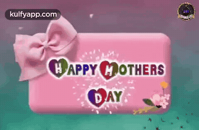 Pink Box With Happy Mothers Day GIF
