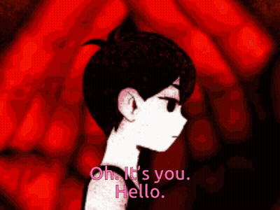 Pink Cartoon Saying Oh It's You Hello GIF