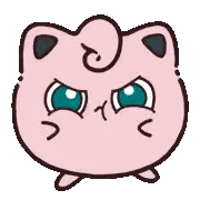 Pink Cat Making Funny Face Sticker