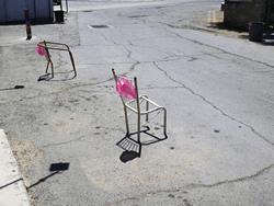 Pink Chairs Art