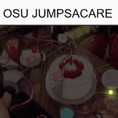 Pink Circle With Osu Written Inside GIF