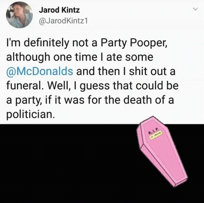 Pink Coffin With R.I.P GIF