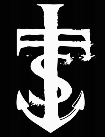 Pink Cross With White Letter S Saints For Salt GIF