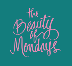 Pink Dancing Text Monday Good Morning GIF