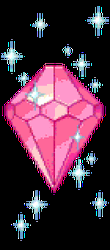 Pink Diamond Spinning Sparkle GIF