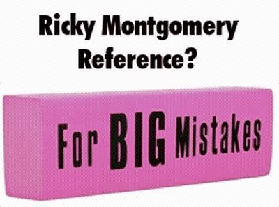 Pink Eraser Saying For Big Mistakes GIF