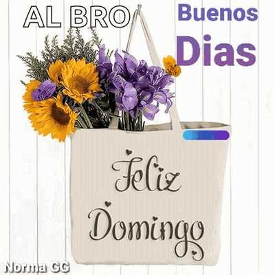 Pink Flower Bouquet With Good Morning Message GIF
