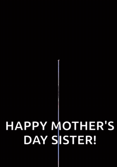 Pink Flower with Happy Mother's Day Sister