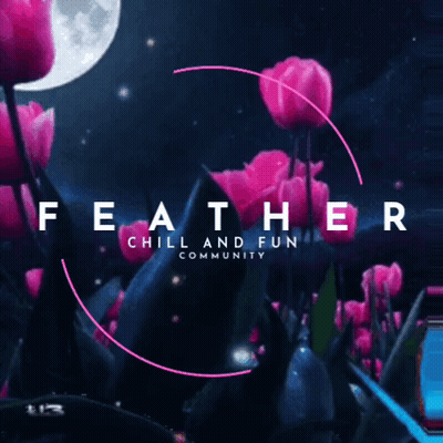 Pink Flowers And Blue Butterflies Poster GIF