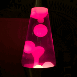 Pink Flowing Lava Lamp GIF