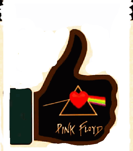 Pink Floyd Thumbs Up Shine On Sticker