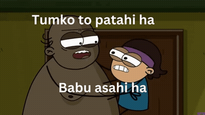 Pink Hair Girl In Sports Bra Saying Path GIF