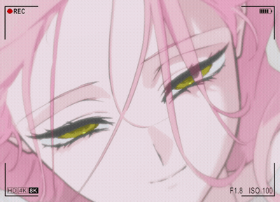 Pink Hair Girl Recorded At 4K 8K GIF