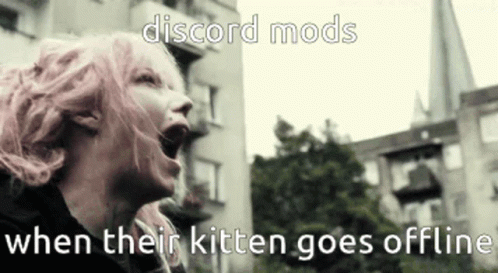 Pink Haired Woman Screaming GIF