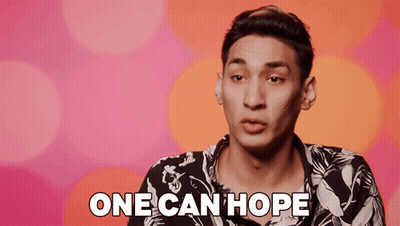 Pink Haired Woman Screaming At Building GIF