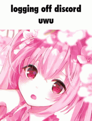 Pink Hatsune Miku Anime Discord Pfp GIF