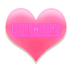 Pink Heart Dreamboys Love Sticker
