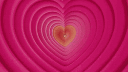 Pink Heart Tunnel GIF