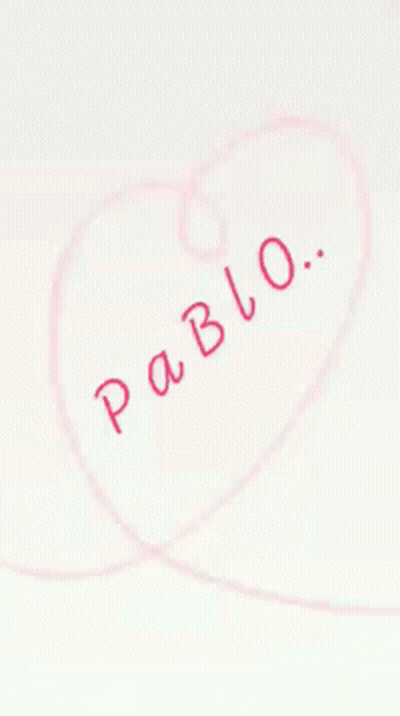 Pink Heart With Word Peace GIF