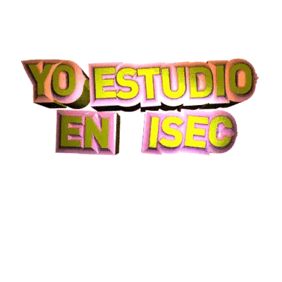 Pink Heart With Yo Estudio En ISEC Sticker
