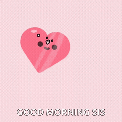 Pink Heart You Make My Heart Smile GIF