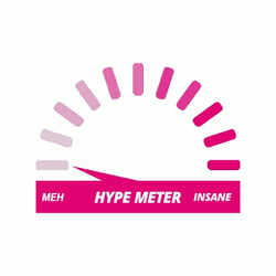 Pink Hype Meter Rolling GIF