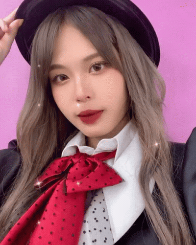 Pink Jacket Woman And Blue Shirt Man GIF