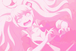 Pink Junko Enoshima GIF
