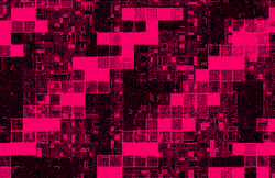 Pink Lies Text Glitch GIF