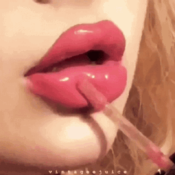 Pink Lips Lipstick GIF