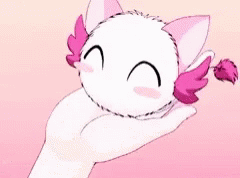Pink Mew GIF