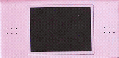 Pink Nintendo DS On Screen GIF