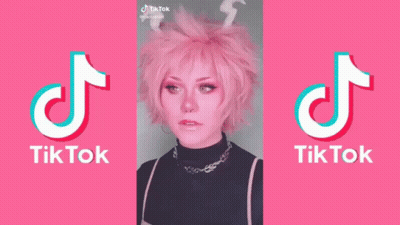 Pink Penguin Saying Thank You With Red Hearts GIF