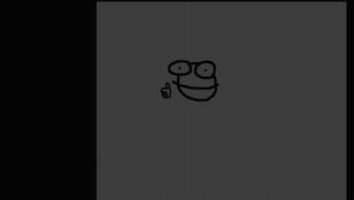 Pink Penis With Glasses And Smile GIF