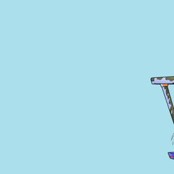 Pink Pig Flies Plane Ride Animation GIF