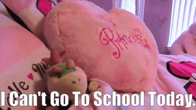 Pink Pillow With Princess Embroidered GIF
