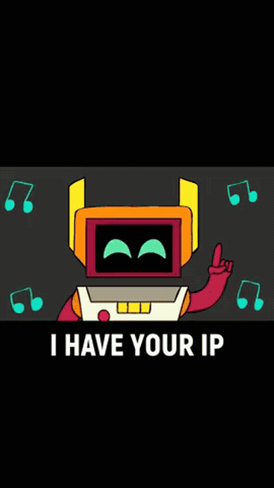Pink Robot Saying Say A Lot About You GIF