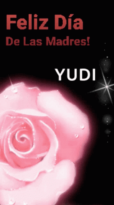 Pink Rose Feliz Dia De Las Madres GIF
