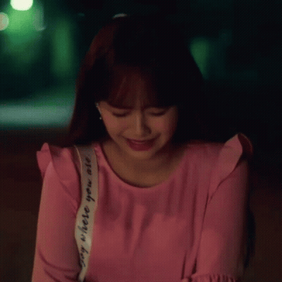 Pink Shirt Woman Crying Say Where You Are GIF