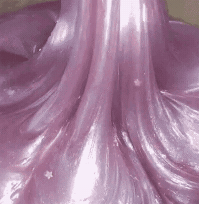Pink Slime With Stars GIF