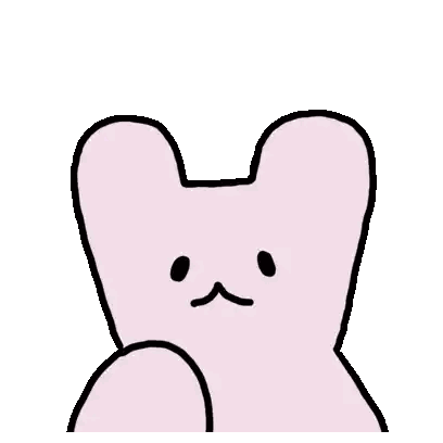 Pink Teddy Bear With Sad Face Sticker