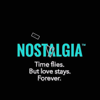 Pink Text Time Flies But Love Stays Forever GIF