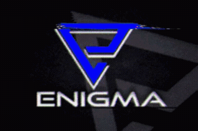Pink Triangle With White Enigma GIF