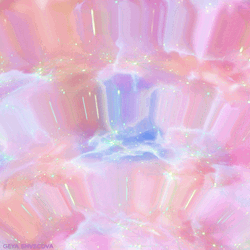 Pink Water Aesthetic Glitter