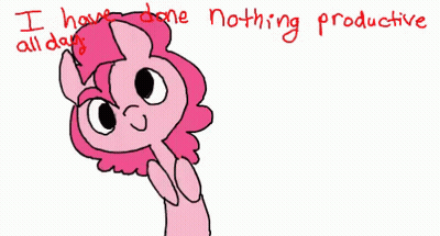 Pink Worm Saying I Have Done Nothing Productive