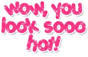 Pink Wow Sticker