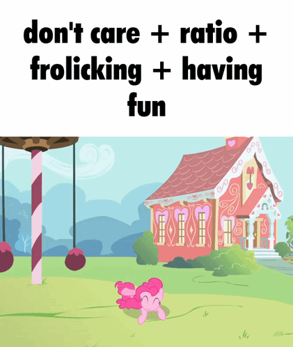 Pinkie Pie Frolicking Having Fun GIF