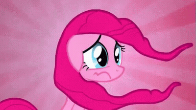 Pinkie Pie Pink Pony With Long Mane GIF