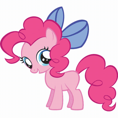 Pinkie Pie With Blue Bow