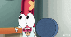 Pinky Malinky Nail Biter GIF